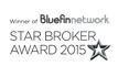 Star Broker Award 2015 logo - Bluefin