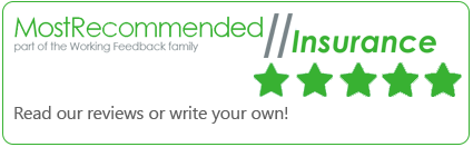 Most Recommended Insurance 5 Stars Logo